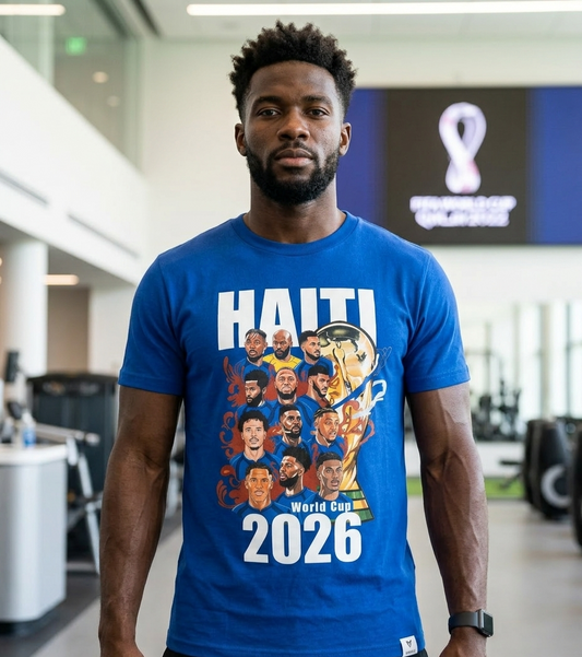 T-shirt coupe du monde 2026 Haïti