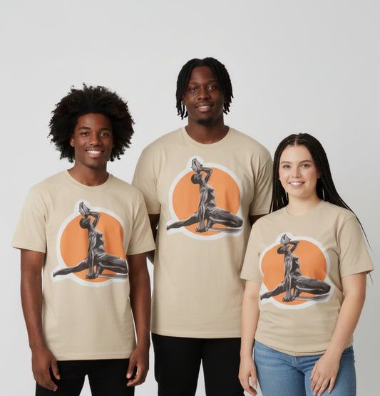 T-shirt Nègre marron