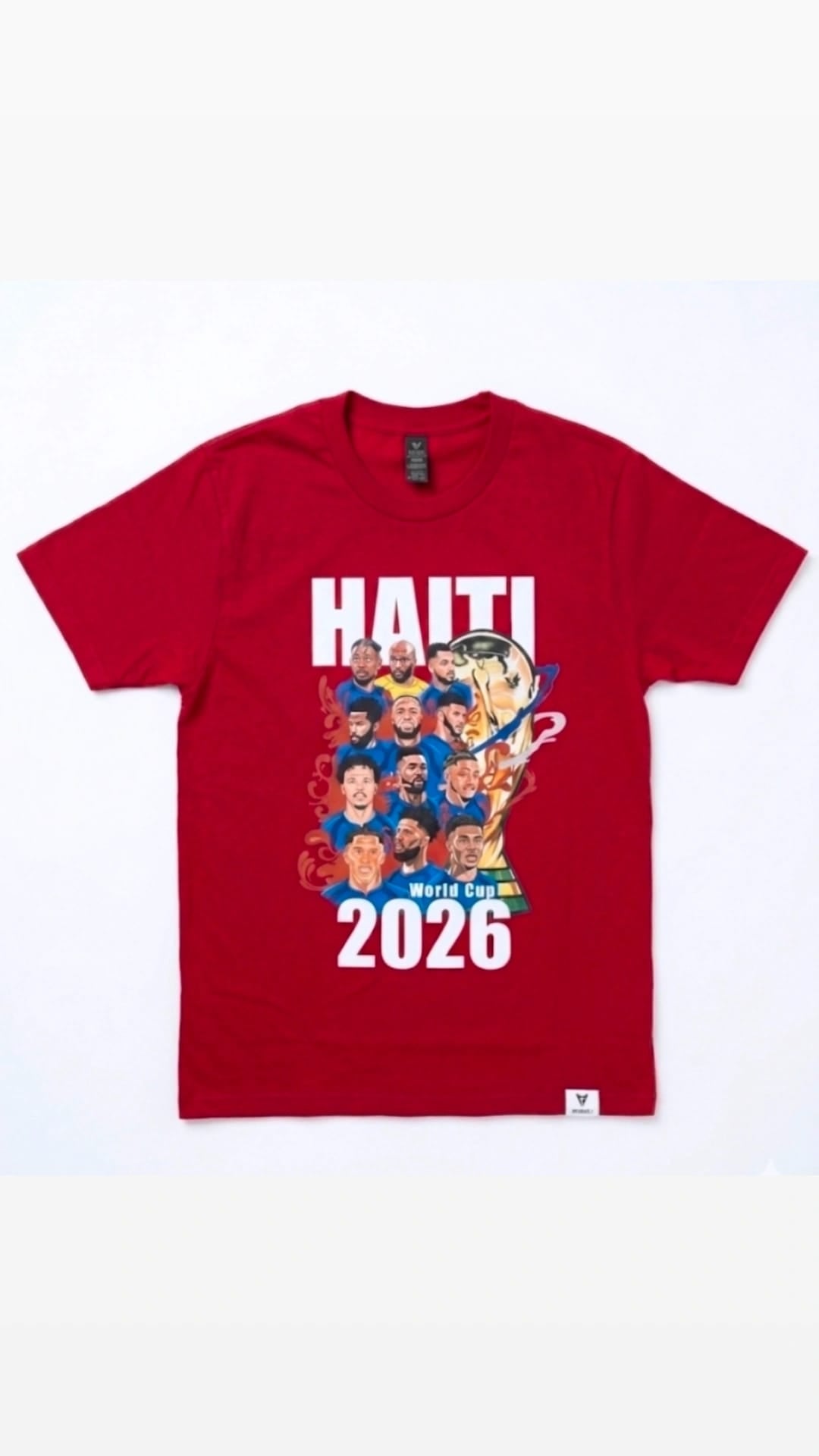 T-shirt coupe du monde 2026 Haïti