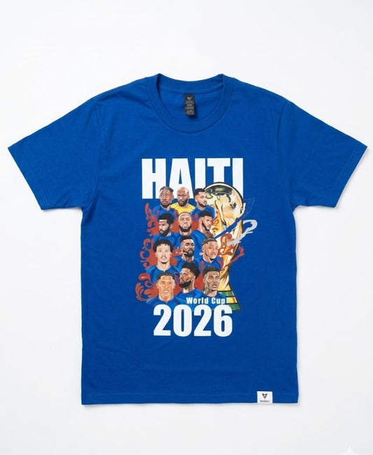 T-shirt coupe du monde 2026 Haïti