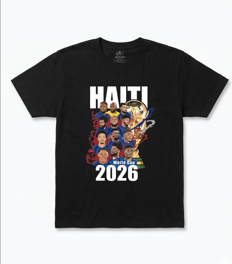 T-shirt coupe du monde 2026 Haïti