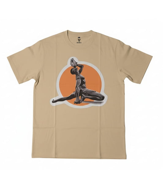 T-shirt Nègre marron