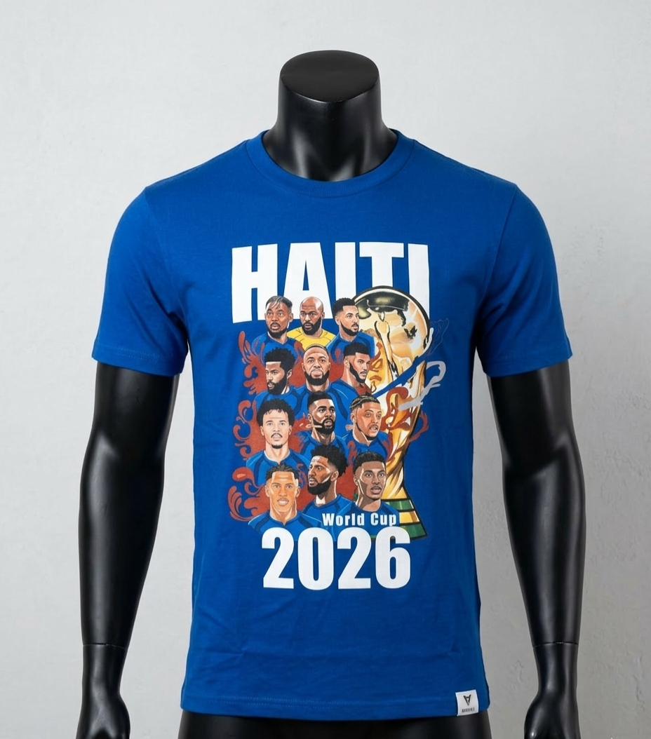 T-shirt coupe du monde 2026 Haïti